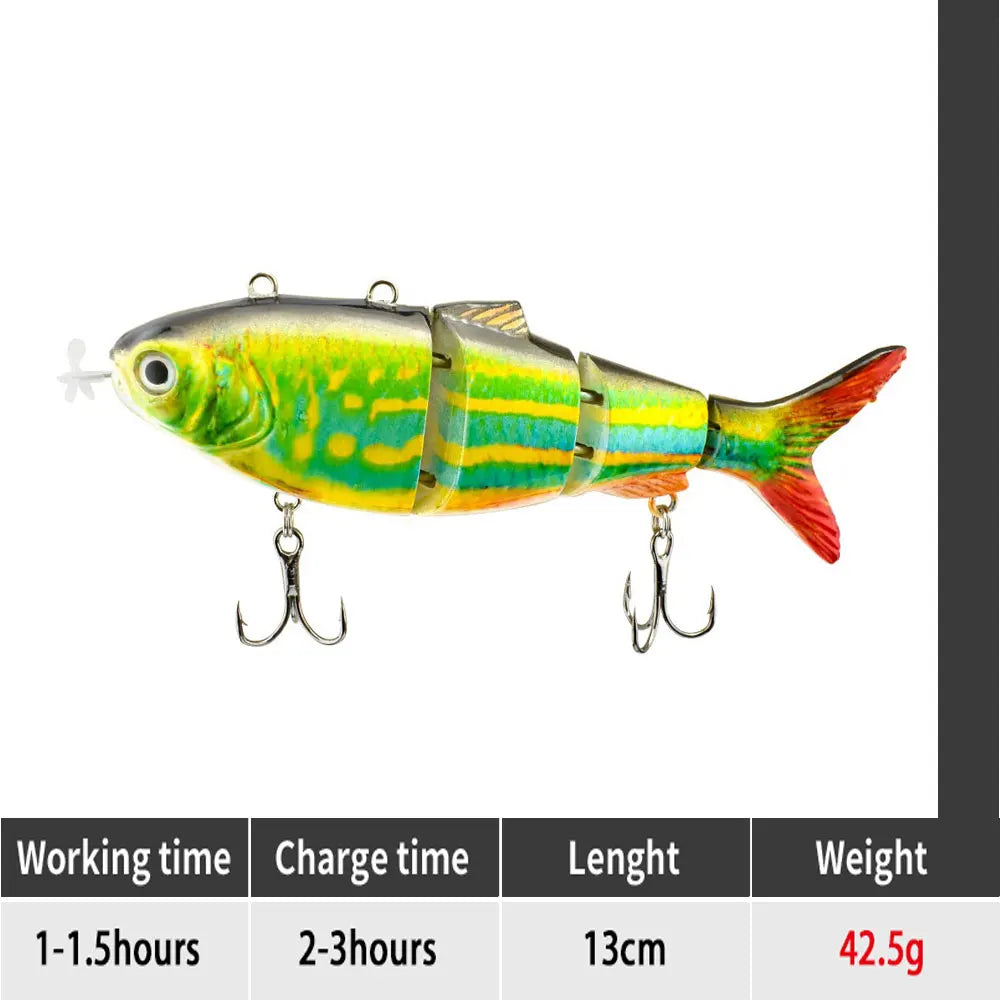 USB Rechargeable Robotic Fishing Lure