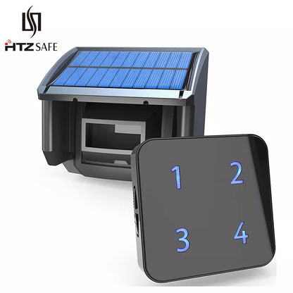Solar Wireless Long Range Motion Sensor System - Wholesalus