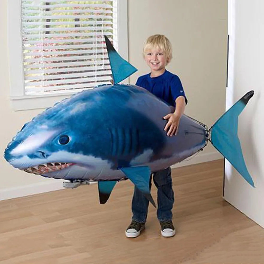 Inflatable Remote Control Shark Fish Toy