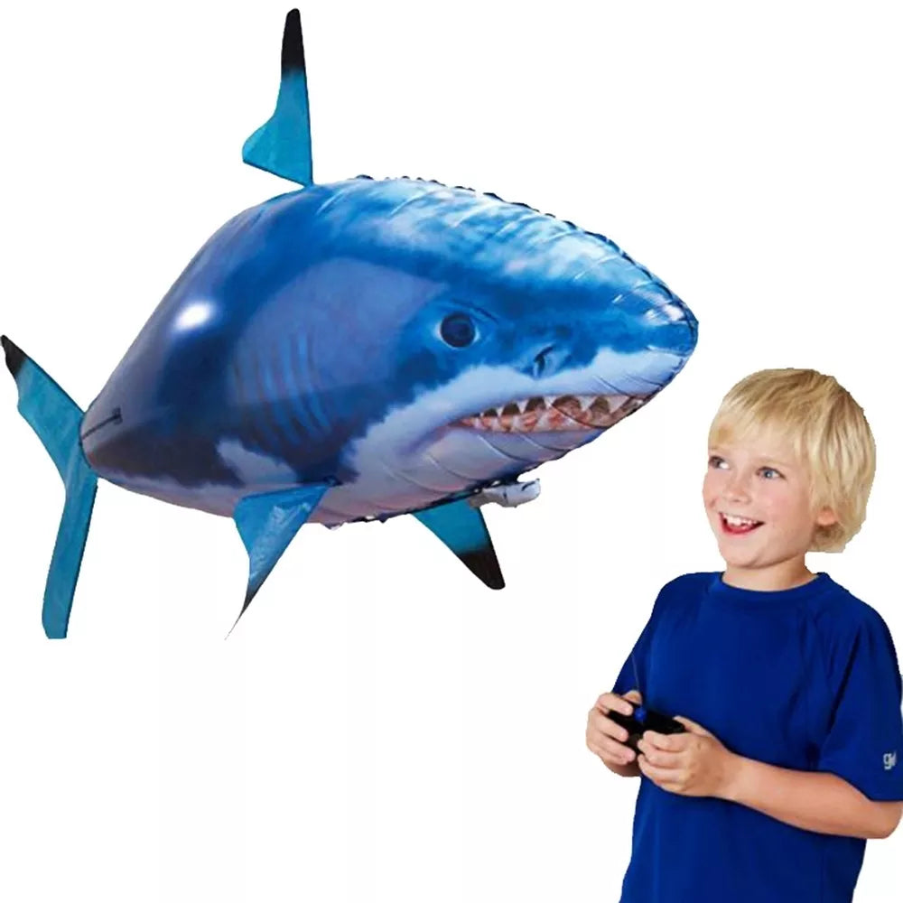 Inflatable Remote Control Shark Fish Toy