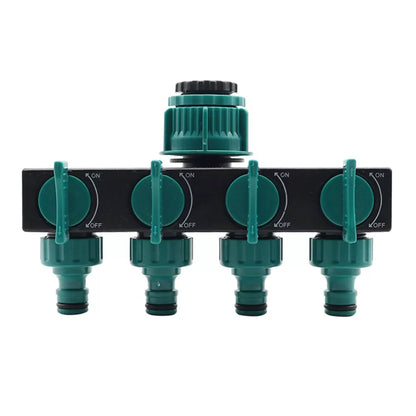4 Way Water Splitters Valve - Wholesalus