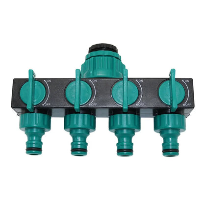 4 Way Water Splitters Valve - Wholesalus
