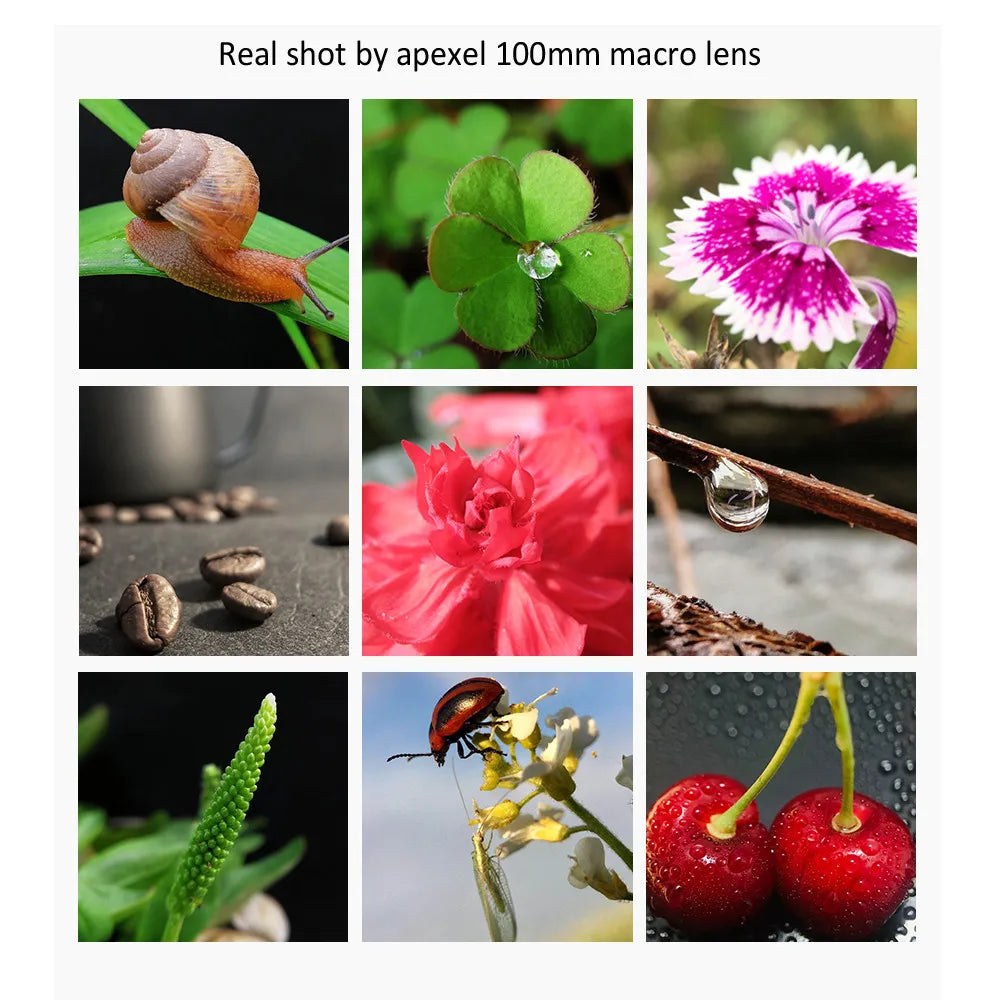 4K HD Phone Camera Macro Lens