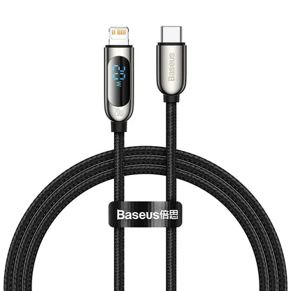 Digital Display Fast Charging Data Cable - Wholesalus