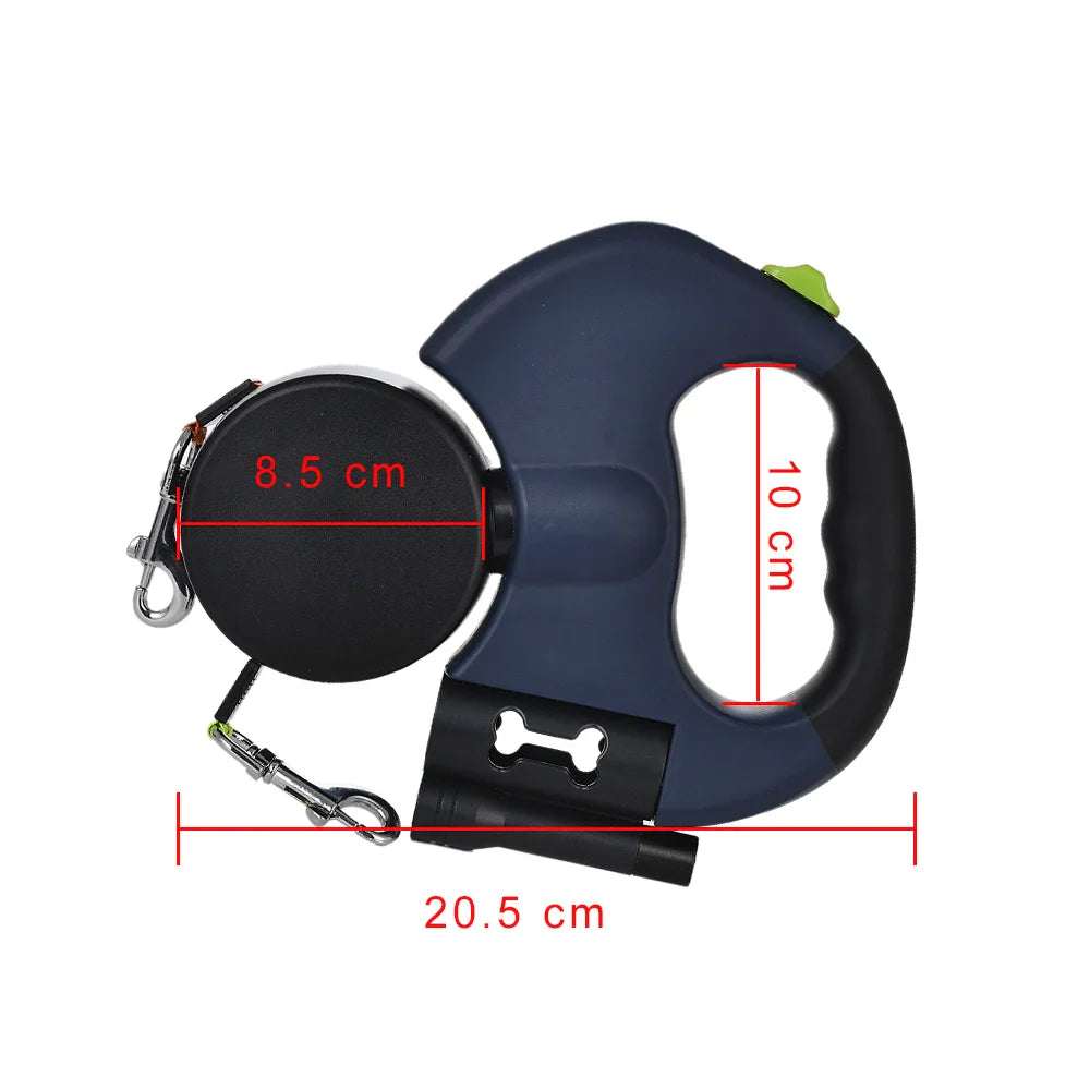 Zero Tangle Retractable Pet Walking Leash