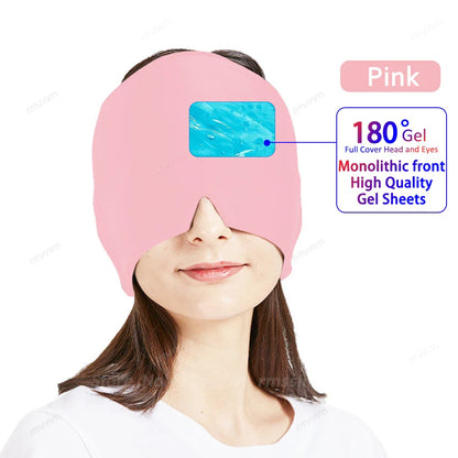Headache Relief Ice Gel Eye Mask - Wholesalus