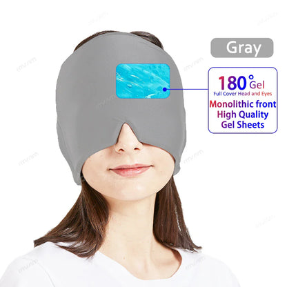 Headache Relief Ice Gel Eye Mask - Wholesalus