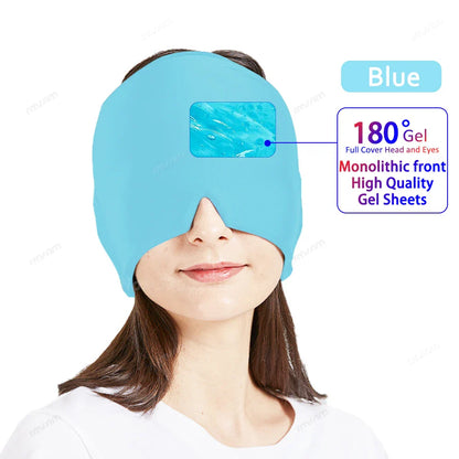 Headache Relief Ice Gel Eye Mask - Wholesalus