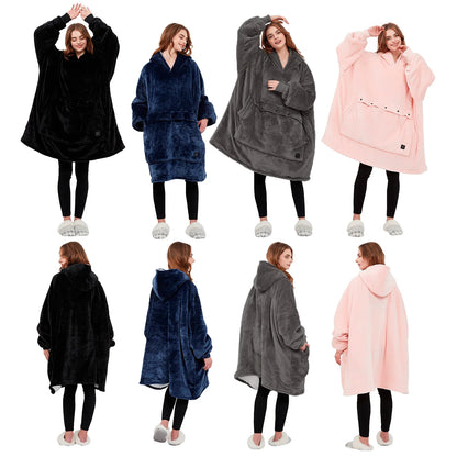 Heating oversized Hoodie - Wholesalus