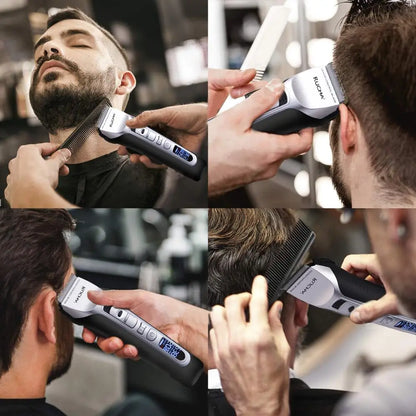 Professional LCD Inclined Hair Trimmer - Wholesalus