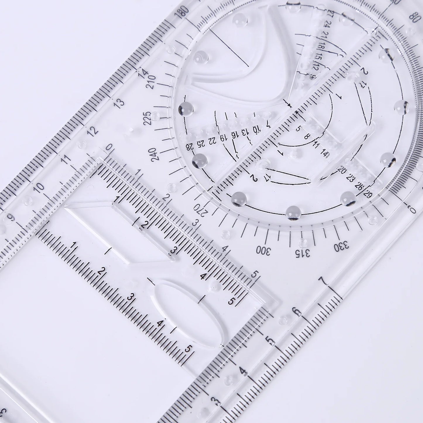 Rotatable Mathematical Geometry Ruler