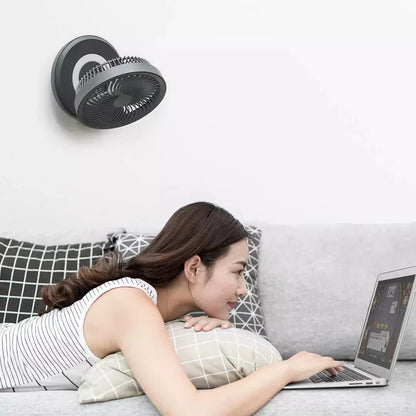 USB Rechargeable Fan with Lamp - Wholesalus