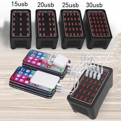 Desktop Multiple USB Charging Hub - Wholesalus