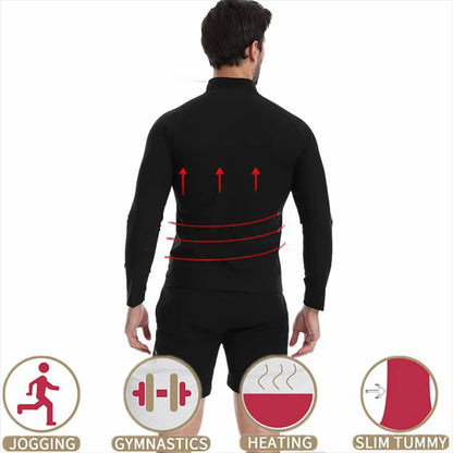 Sauna Sweat Compression Vest and Jacket - Wholesalus