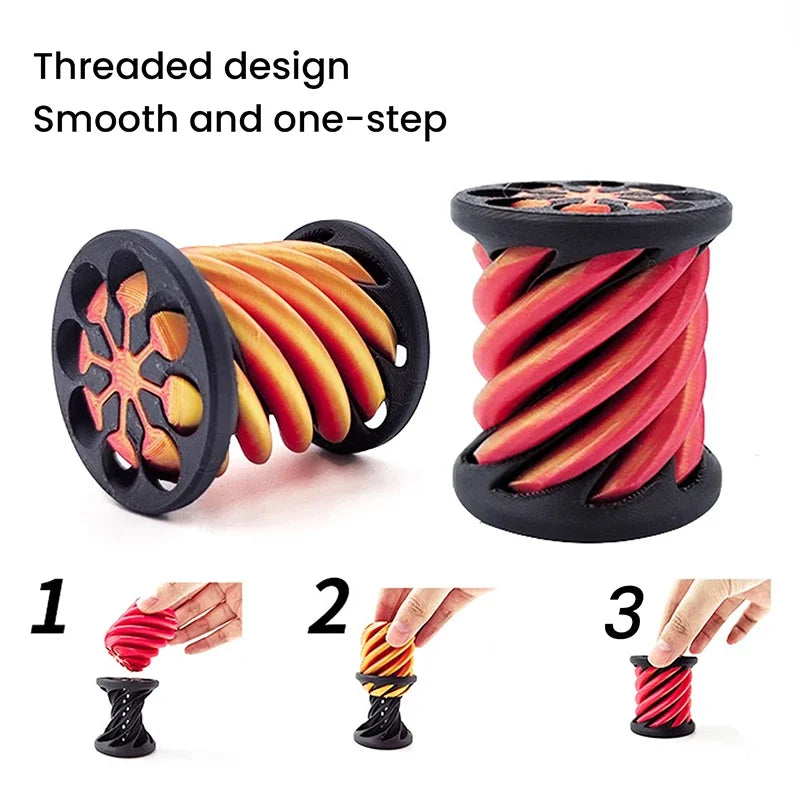 Mini Vortex Thread Illusion Fidget Toy 2PCS