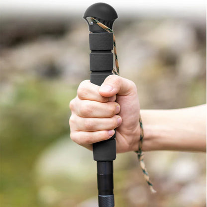 Multifunctional Aluminium Alloy Hiking Stick - Wholesalus
