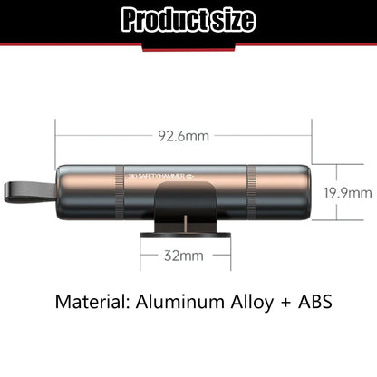 Multifunctional Car Safety Hammer 2PCS - Wholesalus