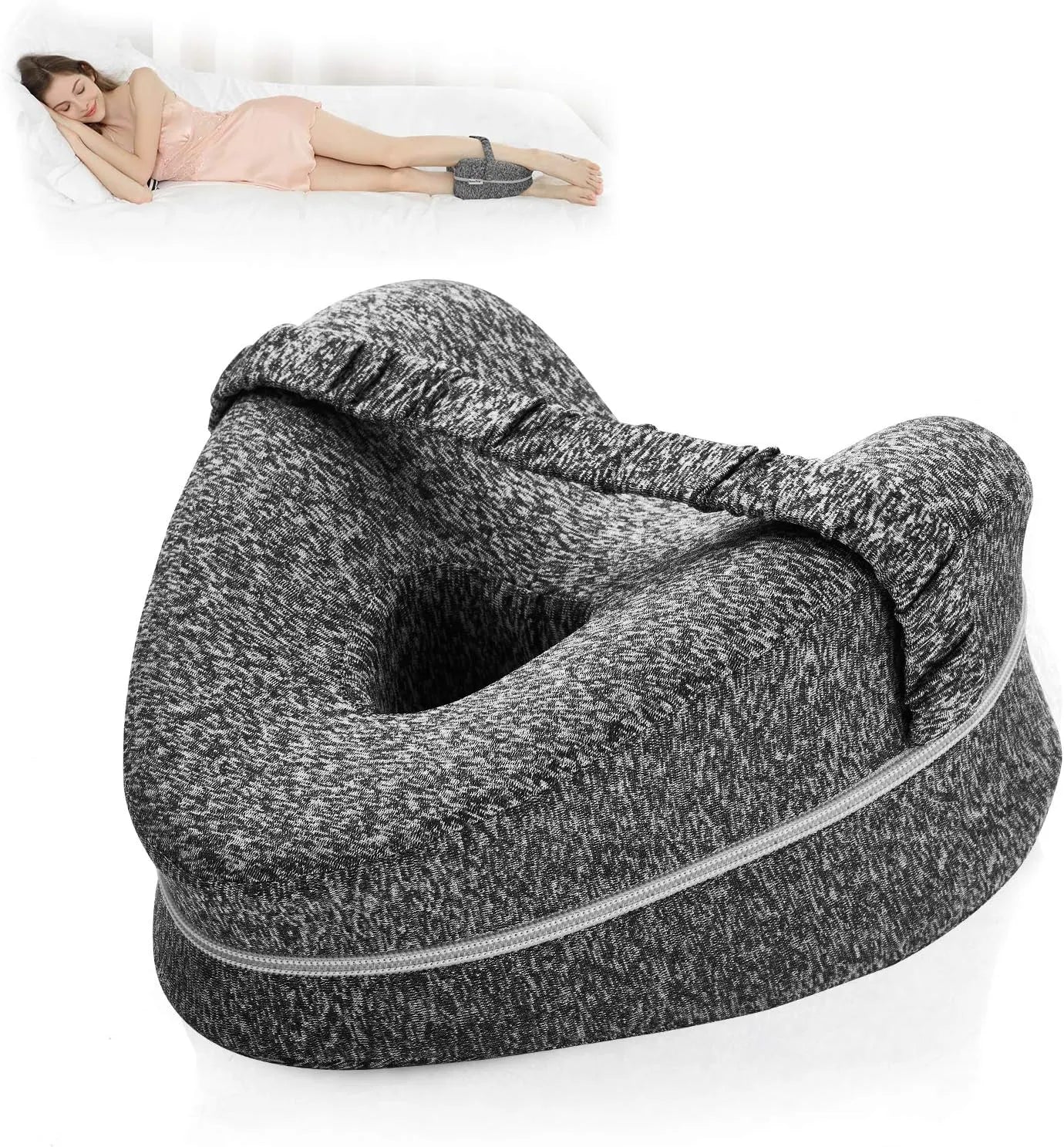 Memory Foam Orthopedic Leg Cushion Pillow - Wholesalus