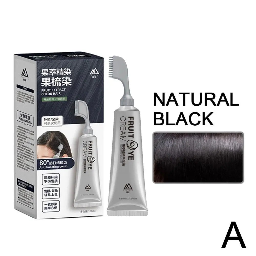 Hair Dye Cream With Comb