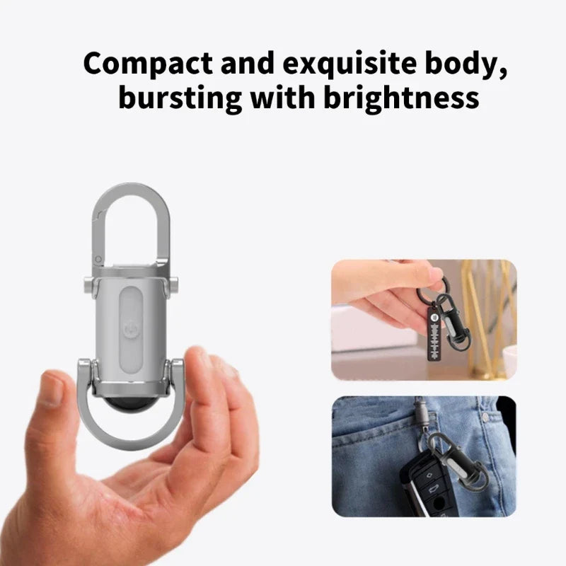 Portable LED Work Light Keychain