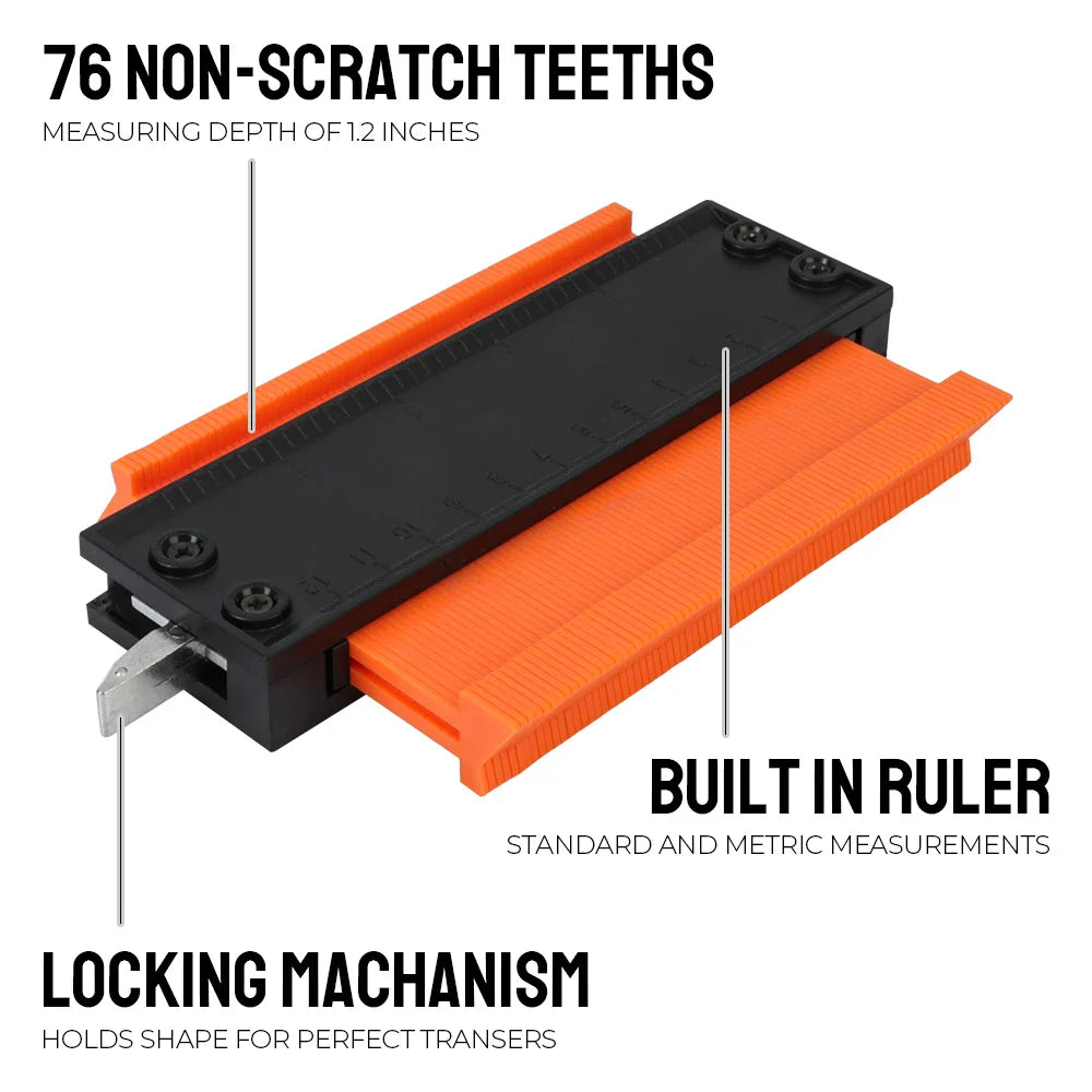 Multifunctional Contour Gauge