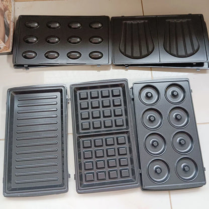 6 in 1 Donut Sandwich and Waffle making machine - Wholesalus