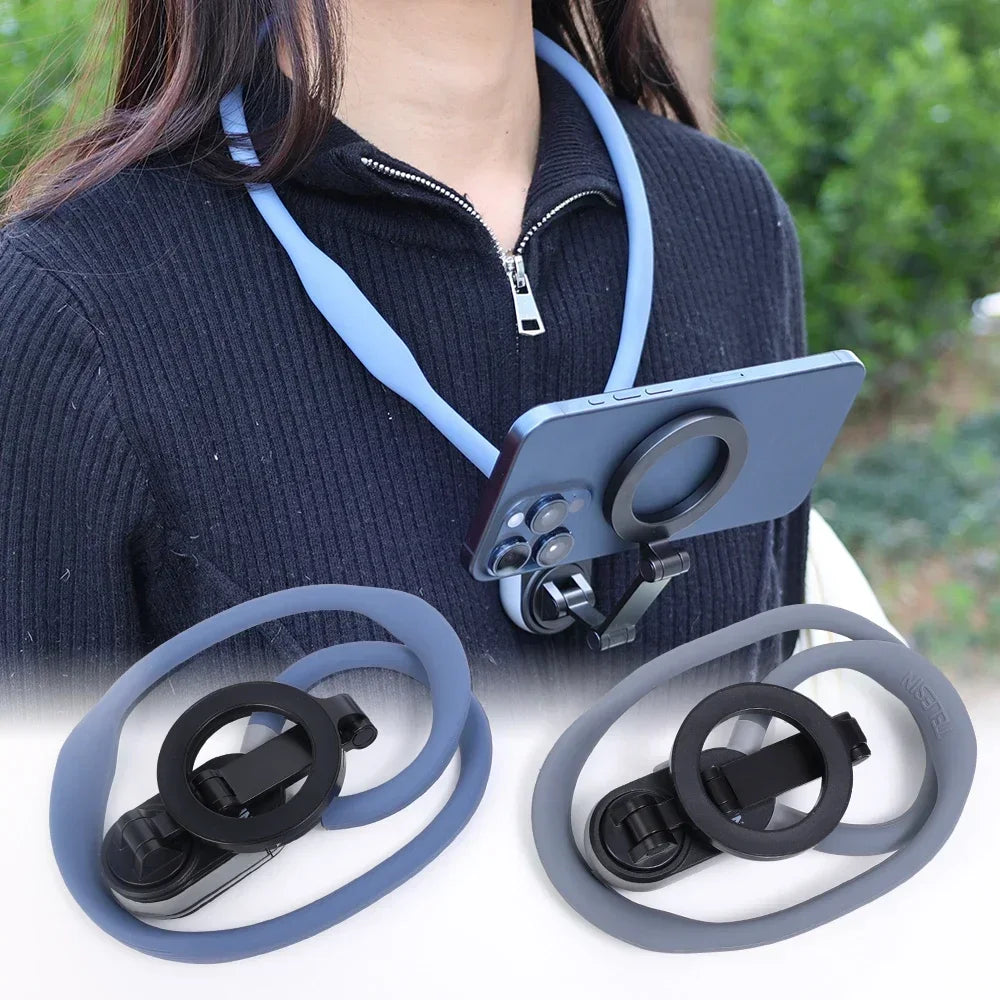 Magnetic Neck Mobile  Holder - Wholesalus