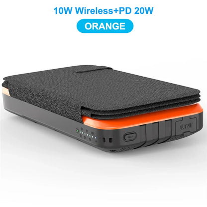 Multifunctional Solar Power Bank Quick Wireless Charger - Wholesalus