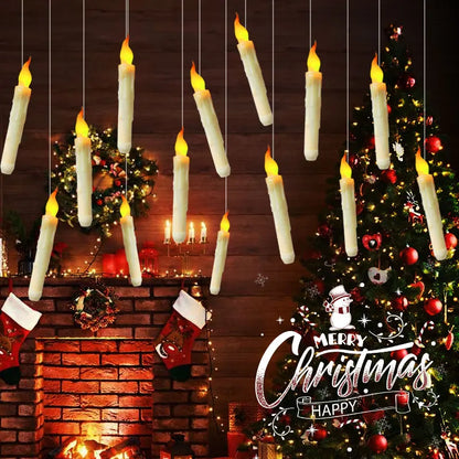 LED Candles with Magic Wand - Wholesalus