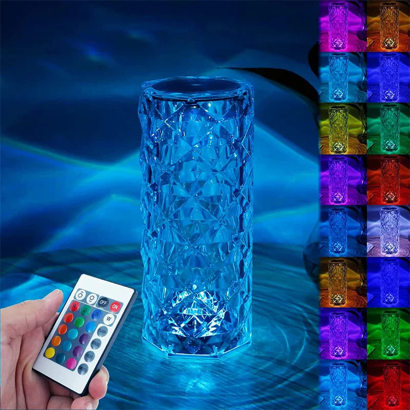 USB Crystal Touch Lamp