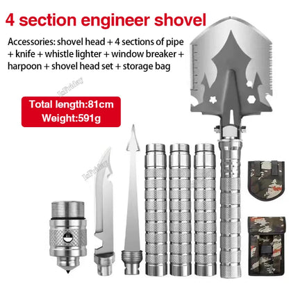 Multifunctional Outdoor Camping Shovel - Wholesalus