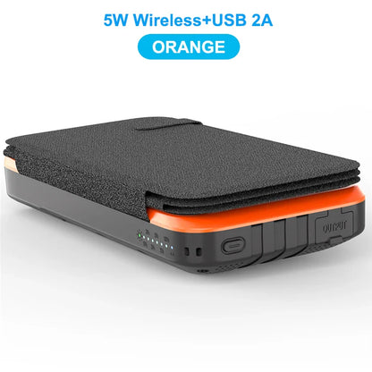 Multifunctional Solar Power Bank Quick Wireless Charger - Wholesalus
