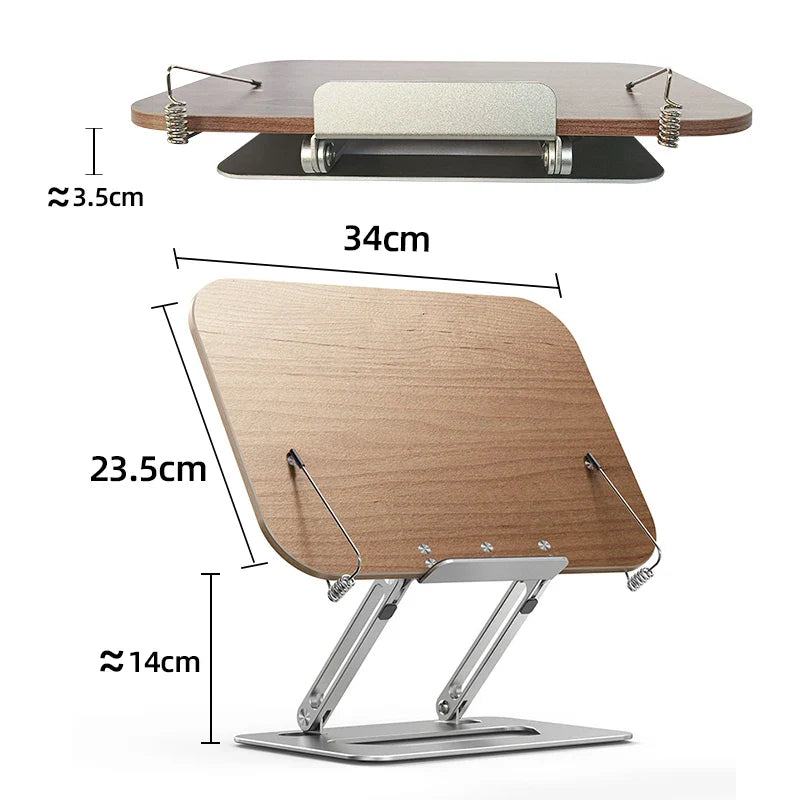 Multifunctional Adjustable Aluminum Alloy Reading Stand - Wholesalus