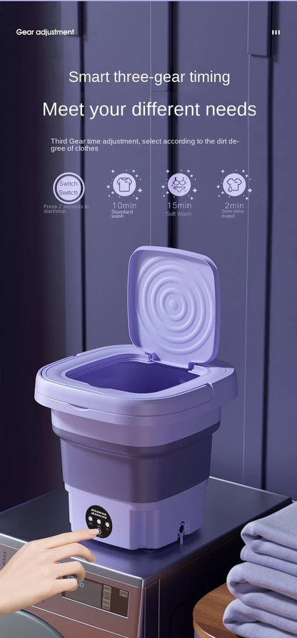 Multifunctional Mini Washing Machine - Wholesalus
