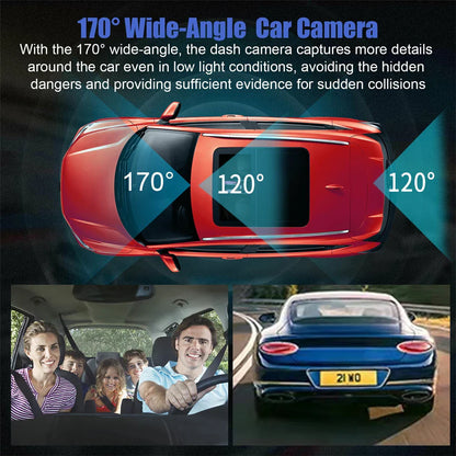 Three Channel Car HD DashCam - Wholesalus