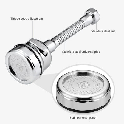 360 Degree Rotatable High Pressure Faucet - Wholesalus
