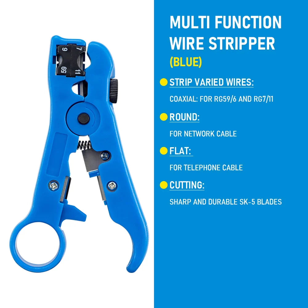 Multi-functional Wire Stripping Tool - Wholesalus