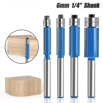Shank Flush Trim Bit Set - Wholesalus
