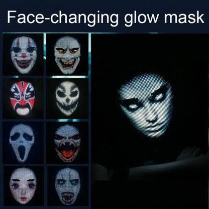 Smart Bluetooth LED Face Mask - Wholesalus