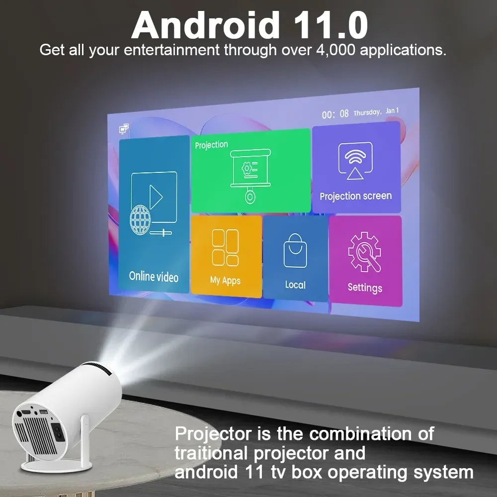 MicroFlix Ultra 4K Projector - Wholesalus
