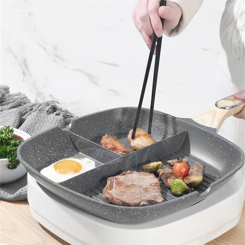 Multifunctional 3 In 1 Non-Stick Frying Pan - Wholesalus