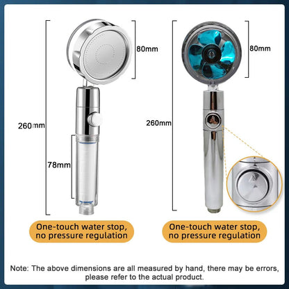 Turbocharged  Rotating Shower - Wholesalus