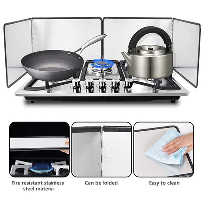 Kitchen Cooking Oil Splash Guard - Wholesalus