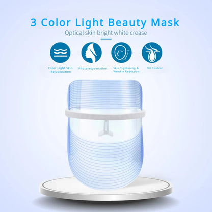 LED Red Light Therapy Facial Mask - Wholesalus