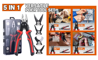 5 IN1 Multifunctional Replaceable Wire Stripper - Wholesalus