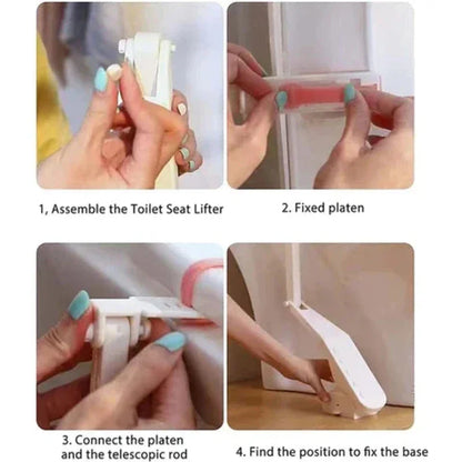 Foot Pedal Toilet Seat Lid Lifter - Wholesalus