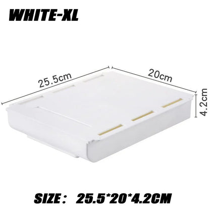 Self-Adhesive Desk Hidden Storage Box - Wholesalus