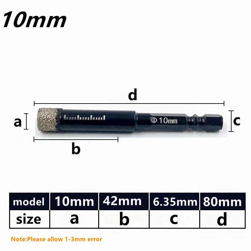 Diamond Coated Drill Bit Set