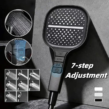 7 Modes Adjustable High-pressure Shower Head - Wholesalus