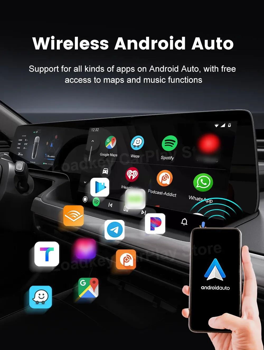 2 In 1 Wireless CarPlay Adapter